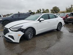 Salvage cars for sale at Bridgeton, MO auction: 2022 Hyundai Sonata Limited