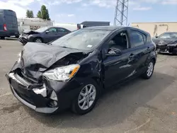 Salvage cars for sale at Hayward, CA auction: 2013 Toyota Prius C