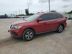 2017 Nissan Pathfinder S en venta en Miami, FL