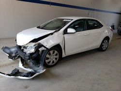 Toyota Corolla l salvage cars for sale: 2016 Toyota Corolla L