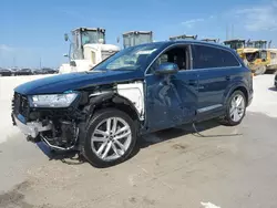 Flood-damaged cars for sale at auction: 2018 Audi Q7 Prestige