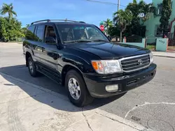 Toyota Vehiculos salvage en venta: 2002 Toyota Land Cruiser