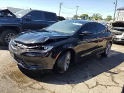 Salvage cars for sale at Dyer, IN auction: 2016 Chrysler 200 S