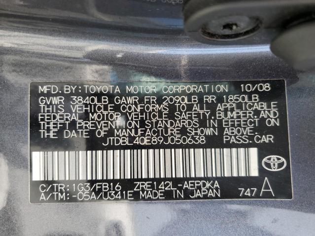 2009 Toyota Corolla Base