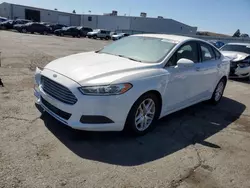 Ford salvage cars for sale: 2015 Ford Fusion SE