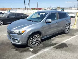 Carros salvage a la venta en subasta: 2016 Mitsubishi Outlander Sport ES