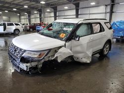 SUV salvage a la venta en subasta: 2017 Ford Explorer XLT