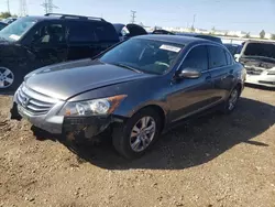 Salvage cars for sale at Elgin, IL auction: 2012 Honda Accord SE