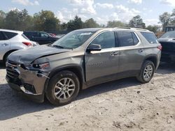 Salvage cars for sale at auction: 2018 Chevrolet Traverse LT