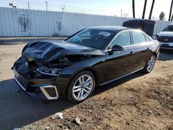 Salvage cars for sale at Van Nuys, CA auction: 2024 Audi A4 Premium 45