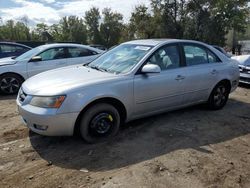 Salvage cars for sale at Baltimore, MD auction: 2006 Hyundai Sonata GLS