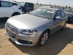 Salvage cars for sale from Copart Elgin, IL: 2011 Audi A4 Premium