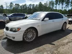 2008 BMW 750 LI en venta en Harleyville, SC