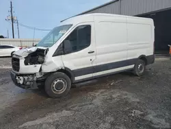 Salvage trucks for sale at Jacksonville, FL auction: 2019 Ford Transit T-150