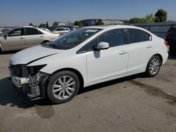 Salvage cars for sale at Bakersfield, CA auction: 2012 Honda Civic EX