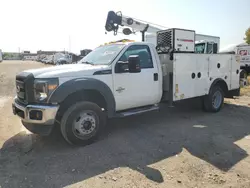 Salvage trucks for sale at Elgin, IL auction: 2016 Ford F550 Super Duty