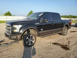 Salvage cars for sale at Houston, TX auction: 2017 Ford F150 Supercrew