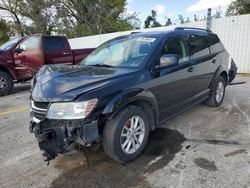 Salvage cars for sale from Copart Bridgeton, MO: 2016 Dodge Journey SXT