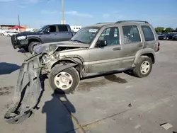 Salvage cars for sale at Grand Prairie, TX auction: 2007 Jeep Liberty Sport