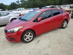 Salvage cars for sale at Ocala, FL auction: 2016 KIA Forte LX