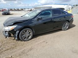 Salvage cars for sale at San Diego, CA auction: 2017 Toyota Camry LE