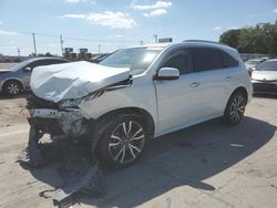 Salvage cars for sale at Oklahoma City, OK auction: 2020 Acura MDX Advance