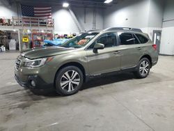 Salvage cars for sale at Ham Lake, MN auction: 2019 Subaru Outback 2.5I Limited