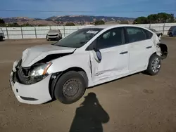 Salvage cars for sale at San Martin, CA auction: 2014 Nissan Sentra S