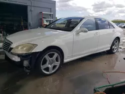 Salvage cars for sale at West Palm Beach, FL auction: 2007 Mercedes-Benz S 550