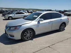 Salvage cars for sale at Grand Prairie, TX auction: 2013 Honda Accord Touring