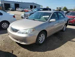 Salvage cars for sale at Elgin, IL auction: 2005 Toyota Camry LE