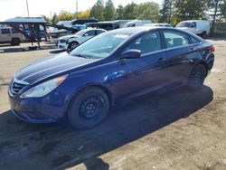 Salvage cars for sale at Denver, CO auction: 2011 Hyundai Sonata GLS