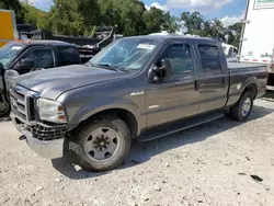 Salvage cars for sale at Ocala, FL auction: 2006 Ford F250 Super Duty