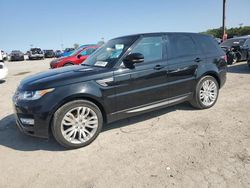 Salvage cars for sale at Indianapolis, IN auction: 2015 Land Rover Range Rover Sport HSE