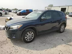 Salvage cars for sale at Kansas City, KS auction: 2015 Mazda CX-5 Touring