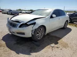 Salvage cars for sale at Tucson, AZ auction: 2008 Infiniti G35