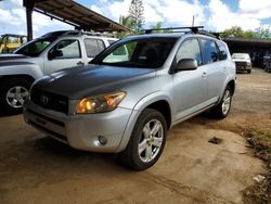 Salvage cars for sale from Copart Kapolei, HI: 2007 Toyota Rav4 Sport