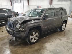 Salvage cars for sale at Franklin, WI auction: 2014 Jeep Patriot Latitude