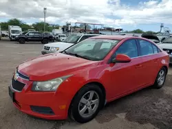 Chevrolet salvage cars for sale: 2014 Chevrolet Cruze LT