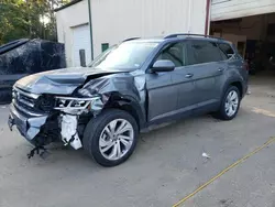 Volkswagen salvage cars for sale: 2022 Volkswagen Atlas SE