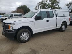 Salvage trucks for sale at San Martin, CA auction: 2018 Ford F150 Super Cab