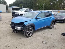 Salvage cars for sale at Seaford, DE auction: 2020 Hyundai Kona Ultimate