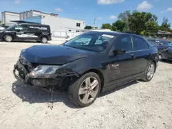 Ford Fusion Sport salvage cars for sale: 2012 Ford Fusion Sport