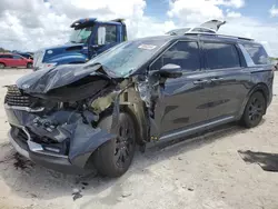 Salvage cars for sale at West Palm Beach, FL auction: 2024 KIA Carnival SX