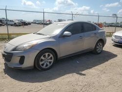 Salvage cars for sale at Houston, TX auction: 2012 Mazda 3 I