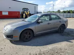 Salvage cars for sale at Lumberton, NC auction: 2010 Ford Fusion SE