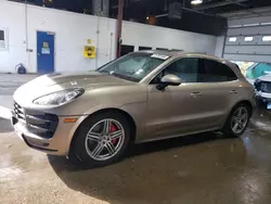 Salvage cars for sale at Blaine, MN auction: 2015 Porsche Macan Turbo