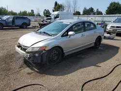 Honda salvage cars for sale: 2008 Honda Civic LX