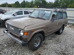 Toyota Land Cruiser salvage cars for sale: 1985 Toyota Land Cruiser FJ60