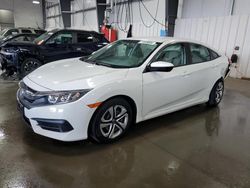 Salvage cars for sale at Ham Lake, MN auction: 2018 Honda Civic LX